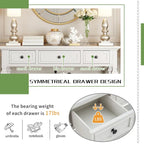 Sidetable met 3 Laden en Onderplank