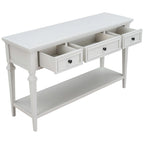 Sidetable met 3 Laden en Onderplank