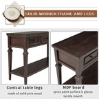 Sidetable met 3 Laden en Onderplank
