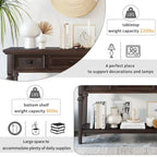 Sidetable met 3 Laden en Onderplank